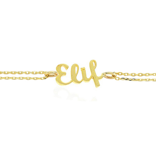 Glorria 14k Solid Gold Customize Bracelet Glorria 14k Solid Gold Customize Bracelet