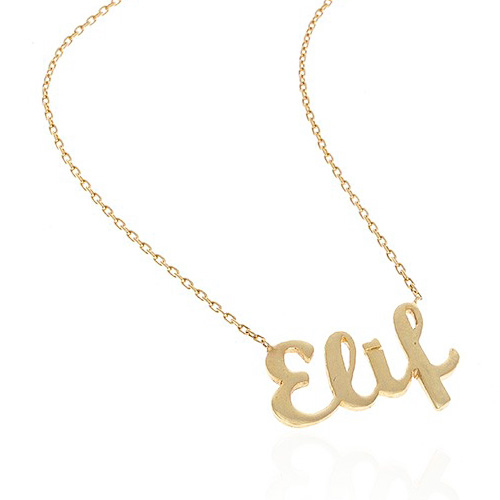 Glorria 14k Solid Gold Customize Necklace Glorria 14k Solid Gold Customize Necklace