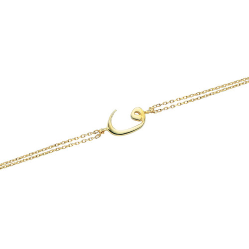 Glorria 14k Solid Gold Wrist Bracelet Glorria 14k Solid Gold Wrist Bracelet