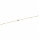 Glorria 14k Solid Gold Star Bracelet