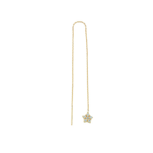 Glorria 14k Solid Gold Shake Star Earring Glorria 14k Solid Gold Shake Star Earring