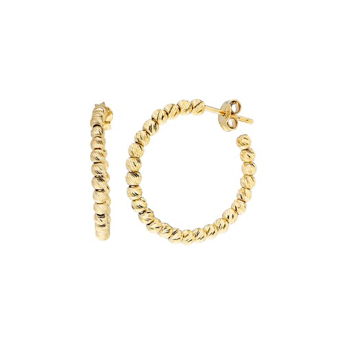 Glorria 14k Solid Gold Dorika Earring Glorria 14k Solid Gold Dorika Earring