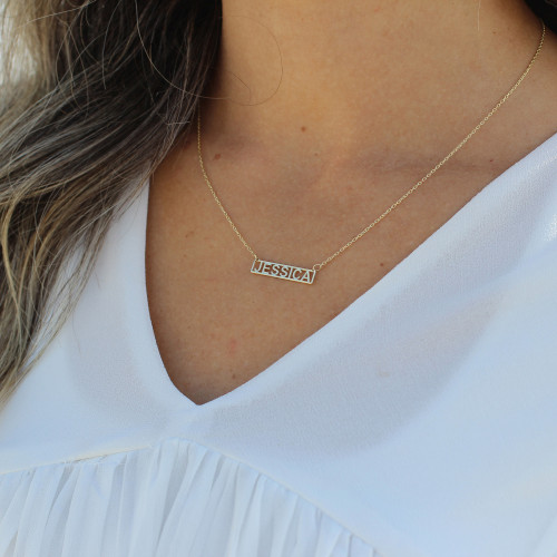 Glorria 925k Sterling Silver Custom Personalized Name Necklace Glorria 925k Sterling Silver Custom Personalized Name Necklace