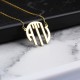 Glorria 925k Sterling Silver Personalized Word Necklace