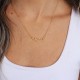 Glorria 925k Sterling Silver Custom Initial Necklace