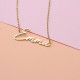 Glorria 925k Sterling Silver Modern Name Necklace