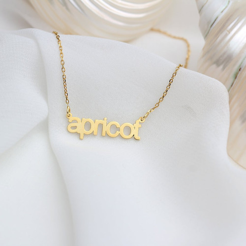 Glorria 925k Sterling Silver Personalized Name Necklace Glorria 925k Sterling Silver Personalized Name Necklace