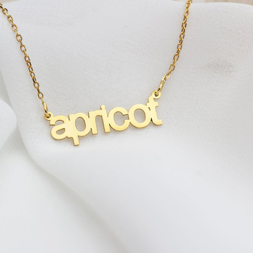 Glorria 925k Sterling Silver Personalized Name Necklace Glorria 925k Sterling Silver Personalized Name Necklace