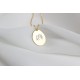 Glorria 925k Sterling Silver Mother and Baby Necklace