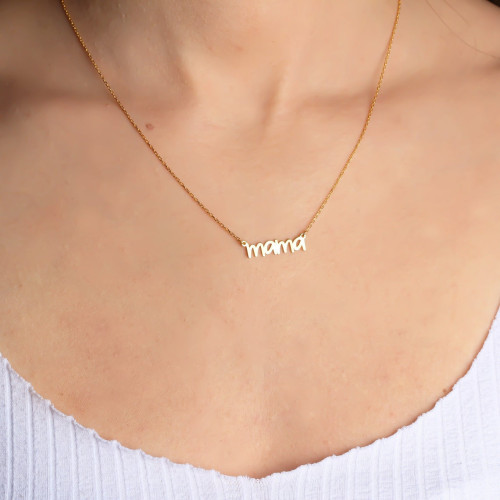 Glorria 925k Sterling Silver Personalized Name Necklace Glorria 925k Sterling Silver Personalized Name Necklace