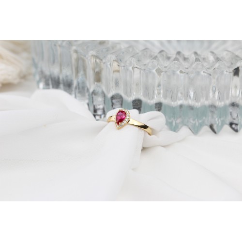 Glorria 925k Sterling Silver Personalized Birthstone Silver Drop Ring Glorria 925k Sterling Silver Personalized Birthstone Silver Drop Ring