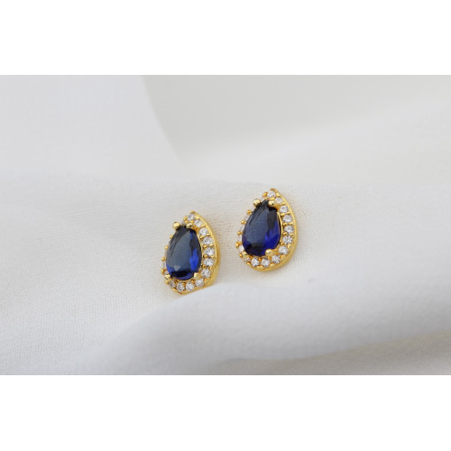 Glorria 925k Sterling Silver Personalized Birthstone Silver Drop Anturage Earrings Glorria 925k Sterling Silver Personalized Birthstone Silver Drop Anturage Earrings