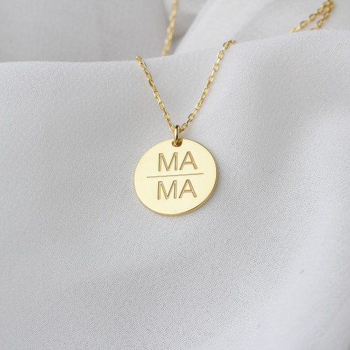 Glorria 925k Sterling Silver Personalized Name Mama Sterling Silver Necklace Glorria 925k Sterling Silver Personalized Name Mama Sterling Silver Necklace