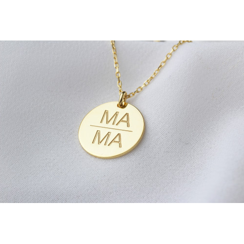 Glorria 925k Sterling Silver Personalized Name Mama Sterling Silver Necklace Glorria 925k Sterling Silver Personalized Name Mama Sterling Silver Necklace