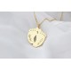 Glorria 925k Sterling Silver Baby Footprint Silver Necklace with Personalized Name and Date Glorria 925k Sterling Silver Baby Footprint Silver Necklace with Personalized Name and Date