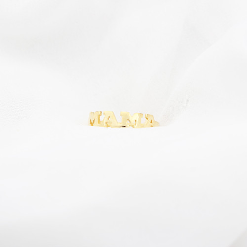 Glorria 925k Sterling Silver Personalized Name Mama Sterling Silver Ring Glorria 925k Sterling Silver Personalized Name Mama Sterling Silver Ring