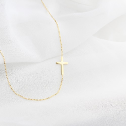 Glorria 925k Sterling Silver Cross Necklace Glorria 925k Sterling Silver Cross Necklace