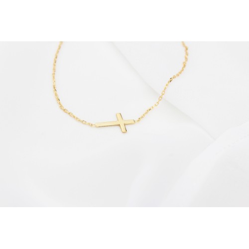 Glorria 925k Sterling Silver Cross Bracelet Glorria 925k Sterling Silver Cross Bracelet