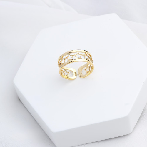 Glorria 925k Sterling Silver Star Ring Glorria 925k Sterling Silver Star Ring