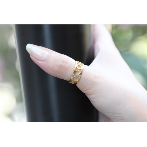 Glorria 925k Sterling Silver Circle Ring Glorria 925k Sterling Silver Circle Ring