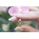Glorria 925k Sterling Silver Personalized Birthstone And Birth Flower Ring