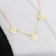 Glorria 925k Sterling Silver Personalized Name Paw Silver Necklace Glorria 925k Sterling Silver Personalized Name Paw Silver Necklace