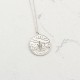 Glorria 925k Sterling Silver Personalized US State Logo Necklace Glorria 925k Sterling Silver Personalized US State Logo Necklace