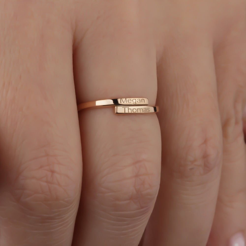 Glorria 925k Sterling Silver Customized Name Ring Glorria 925k Sterling Silver Customized Name Ring