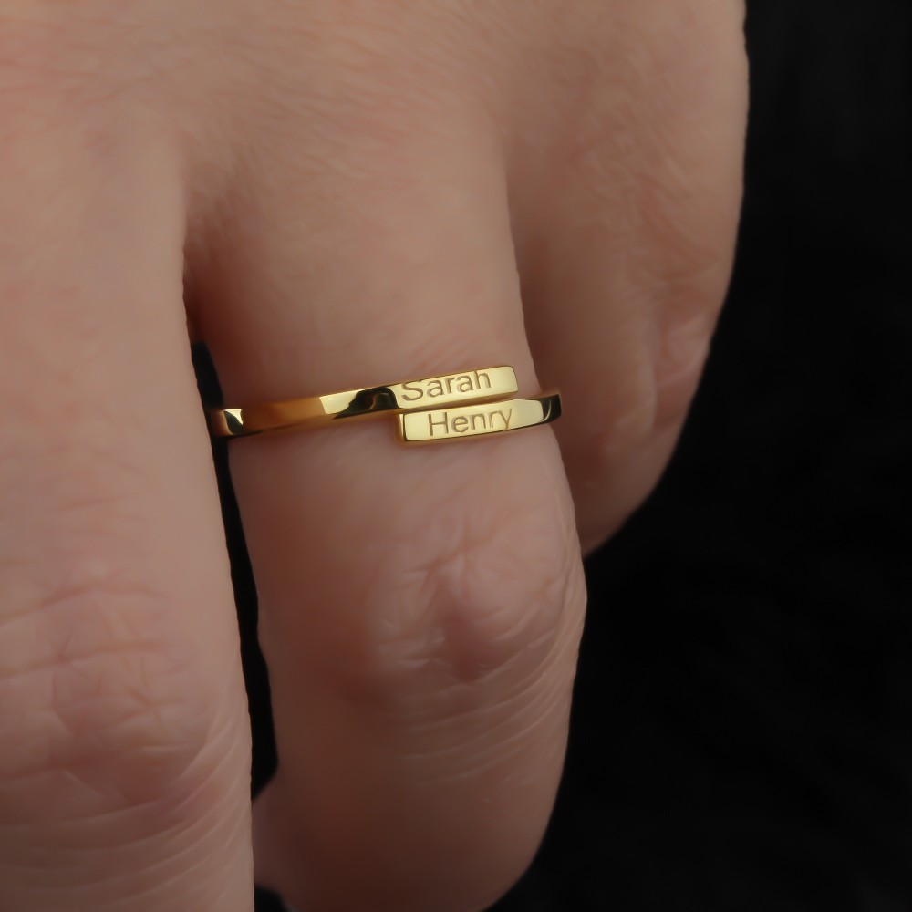 Glorria 925k Sterling Silver Customized Name Ring Glorria 925k Sterling Silver Customized Name Ring