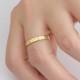 Glorria 925k Sterling Silver Personalized Birth Flower Minimalist Ring Glorria 925k Sterling Silver Personalized Birth Flower Minimalist Ring