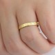 Glorria 925k Sterling Silver Personalized Birth Flower Minimalist Ring Glorria 925k Sterling Silver Personalized Birth Flower Minimalist Ring