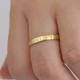 Glorria 925k Sterling Silver Personalized Birth Flower Minimalist Ring Glorria 925k Sterling Silver Personalized Birth Flower Minimalist Ring