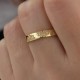 Glorria 925k Sterling Silver Personalized Birth Flower Minimalist Ring Glorria 925k Sterling Silver Personalized Birth Flower Minimalist Ring