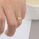 Glorria 925k Sterling Silver Personalized Flower Motif Ring Glorria 925k Sterling Silver Personalized Flower Motif Ring