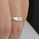 Glorria 925k Sterling Silver Customized Name Ring Glorria 925k Sterling Silver Customized Name Ring