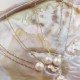 Glorria 925k Sterling Silver Pearl Necklace
