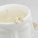 Glorria 925k Sterling Silver Personalized Horoscope Earrings Glorria 925k Sterling Silver Personalized Horoscope Earrings