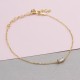 Glorria 925k Silver Personalized Birthstone Baguette Bracelet Glorria 925k Silver Personalized Birthstone Baguette Bracelet