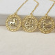 Glorria 925k Sterling Silver Personalized Horoscope Necklace Glorria 925k Sterling Silver Personalized Horoscope Necklace