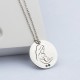 Glorria 925k Sterling Silver Personalized Birthstone Mother Baby Necklace Glorria 925k Sterling Silver Personalized Birthstone Mother Baby Necklace