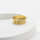 Glorria 925k Sterling Silver Personalized Name Viking Alphabet Ring Glorria 925k Sterling Silver Personalized Name Viking Alphabet Ring