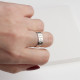 Glorria 925k Sterling Silver Personalized Name Viking Alphabet Ring Glorria 925k Sterling Silver Personalized Name Viking Alphabet Ring