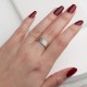 Glorria 925k Sterling Silver Personalized Name Viking Alphabet Ring Glorria 925k Sterling Silver Personalized Name Viking Alphabet Ring