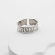 Glorria 925k Sterling Silver Personalized Name Viking Alphabet Ring Glorria 925k Sterling Silver Personalized Name Viking Alphabet Ring