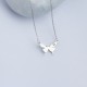 Glorria 925k Sterling Silver Personalized Letter Butterfly Necklace Glorria 925k Sterling Silver Personalized Letter Butterfly Necklace