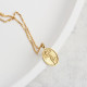 Glorria 925k Sterling Silver Personalized Birth Flower Necklace Glorria 925k Sterling Silver Personalized Birth Flower Necklace