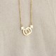 Glorria 925k Sterling Silver Personalized Gender Symbol Necklace Glorria 925k Sterling Silver Personalized Gender Symbol Necklace