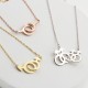 Glorria 925k Sterling Silver Personalized Gender Symbol Necklace Glorria 925k Sterling Silver Personalized Gender Symbol Necklace