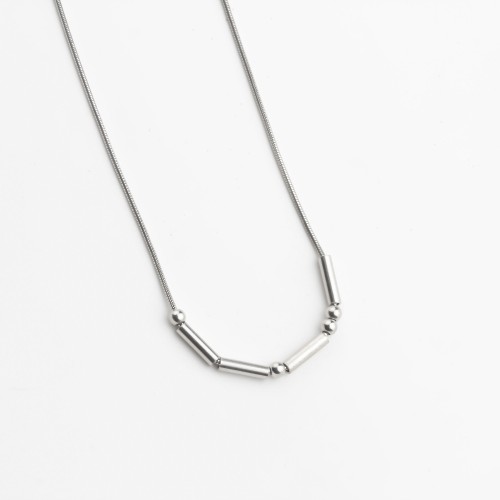 Glorria 925k Sterling Silver Personalized Morse Code Necklace Glorria 925k Sterling Silver Personalized Morse Code Necklace