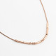 Glorria 925k Sterling Silver Personalized Morse Code Necklace Glorria 925k Sterling Silver Personalized Morse Code Necklace